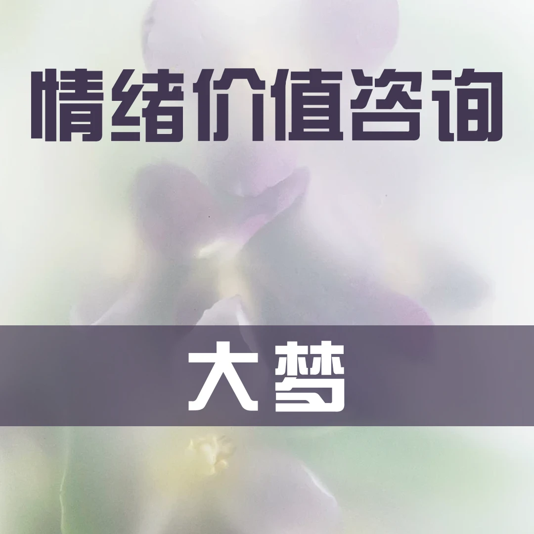 情绪价值（大梦）读书卡