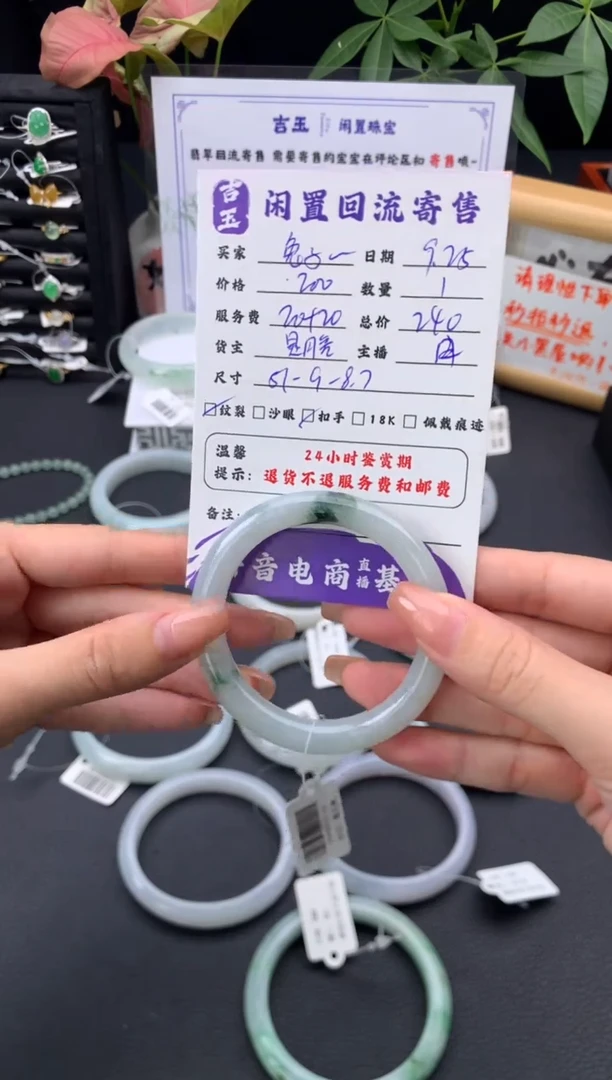 未镶嵌手镯翡翠兔****?手镯
