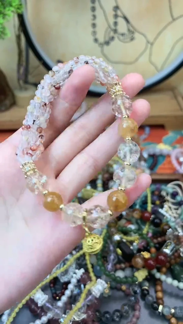 【闪购商品】水晶手链未镶嵌190手串