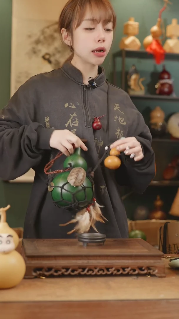 【闪购商品】182号精品天然大漆工艺防渗内胆酒葫芦~