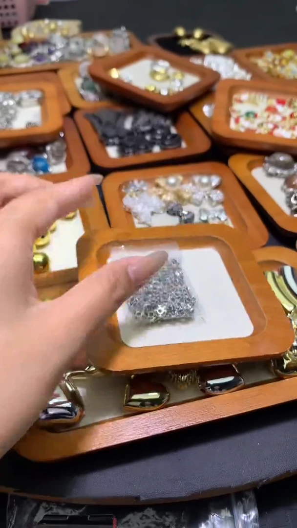 锆石合金古银波浪款隔片10元100个