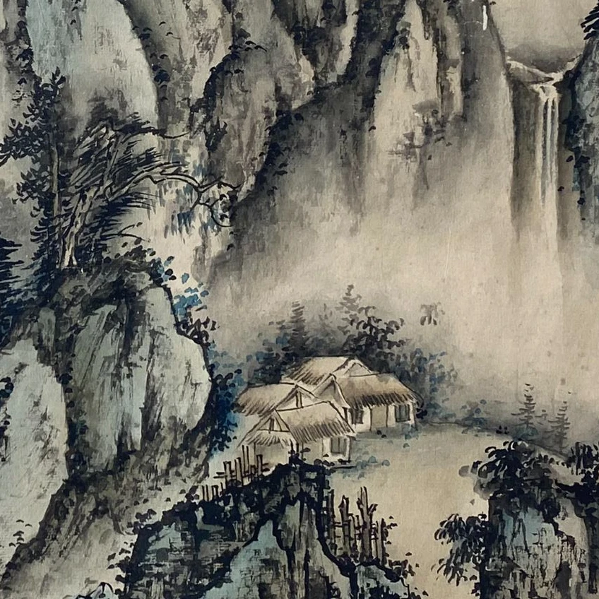 DZ9813 山水 纸本 60*45