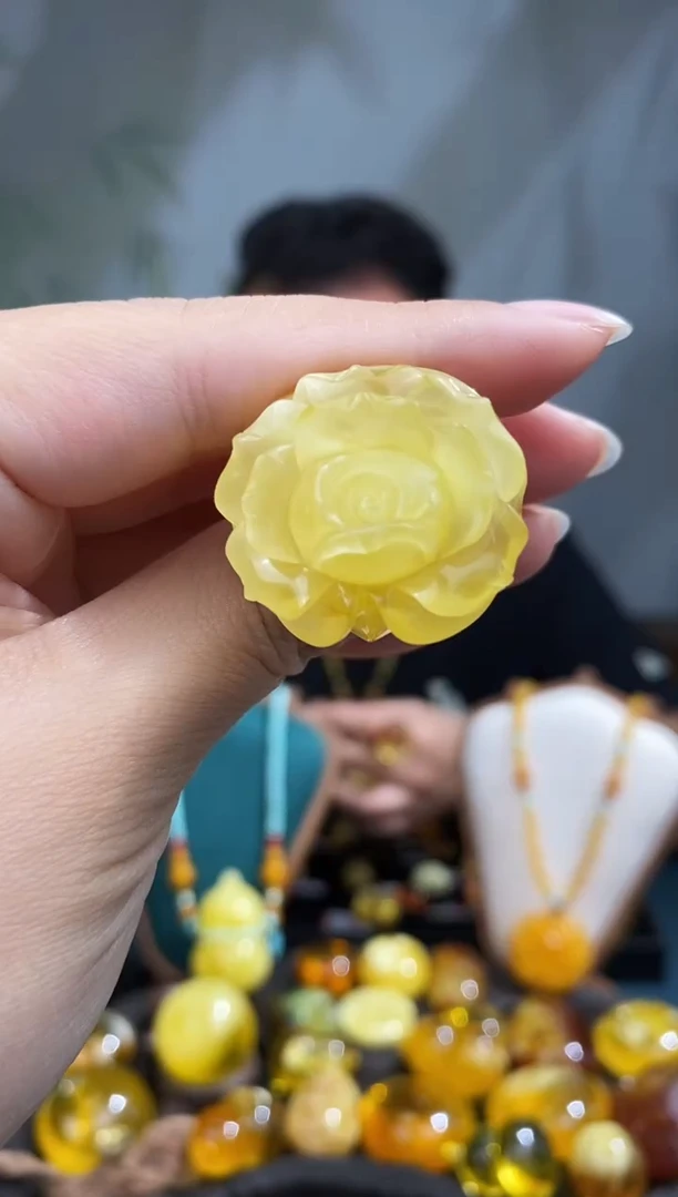 裸石琥珀未镶嵌基地发货 一物一证 顺丰包邮