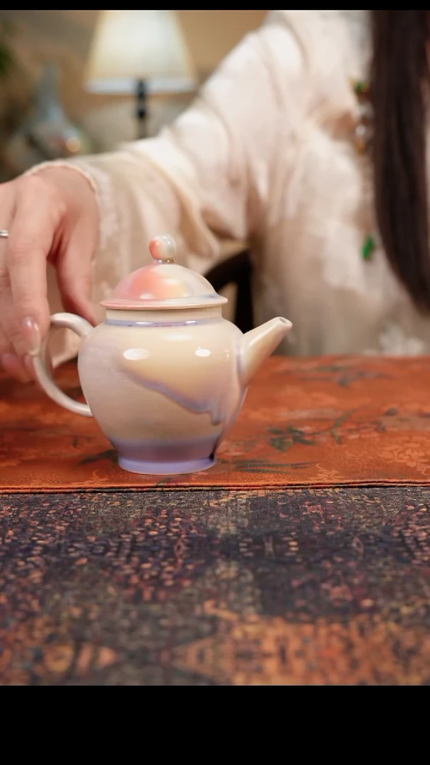 杯景德镇陶瓷杯碗柴烧多人