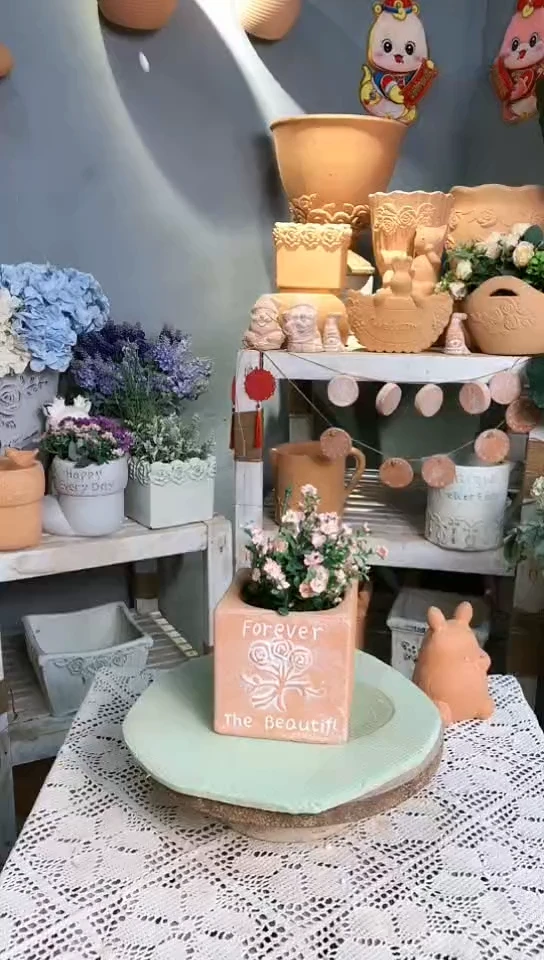 【闪购商品】红陶法式 外方内圆 立体白