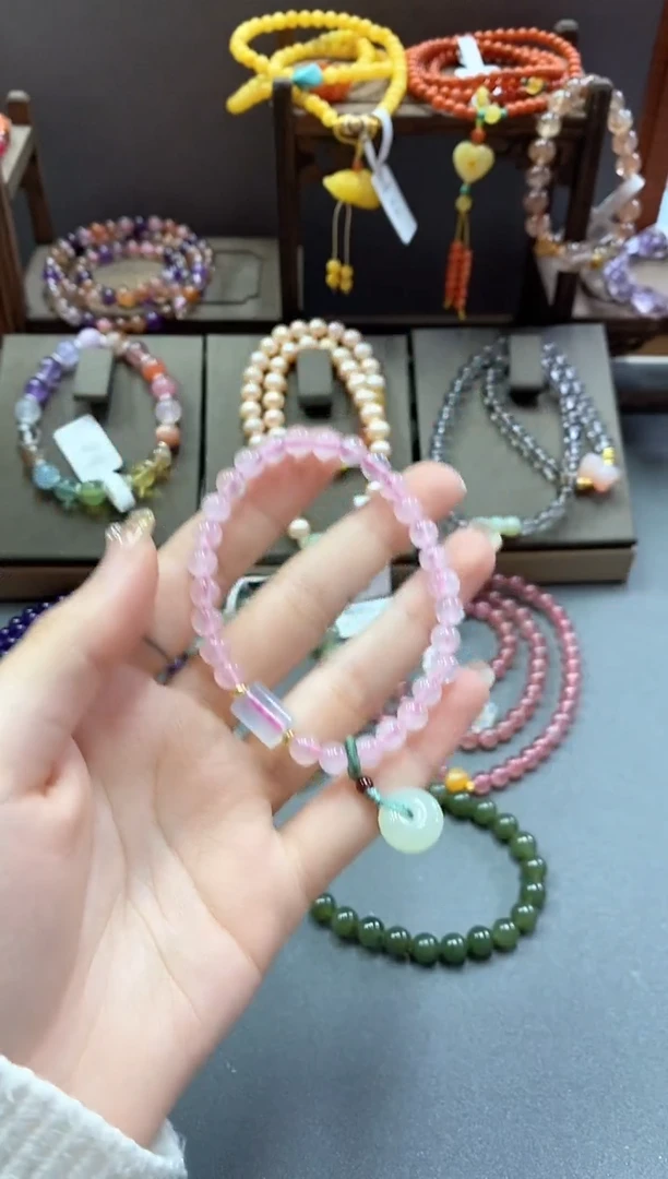 【闪购商品】水晶手链未镶嵌手链珠子