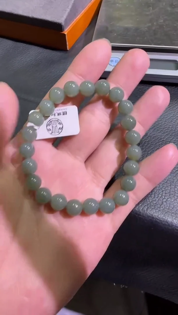 未镶嵌手串和田玉且末蓝手串（产地直发）