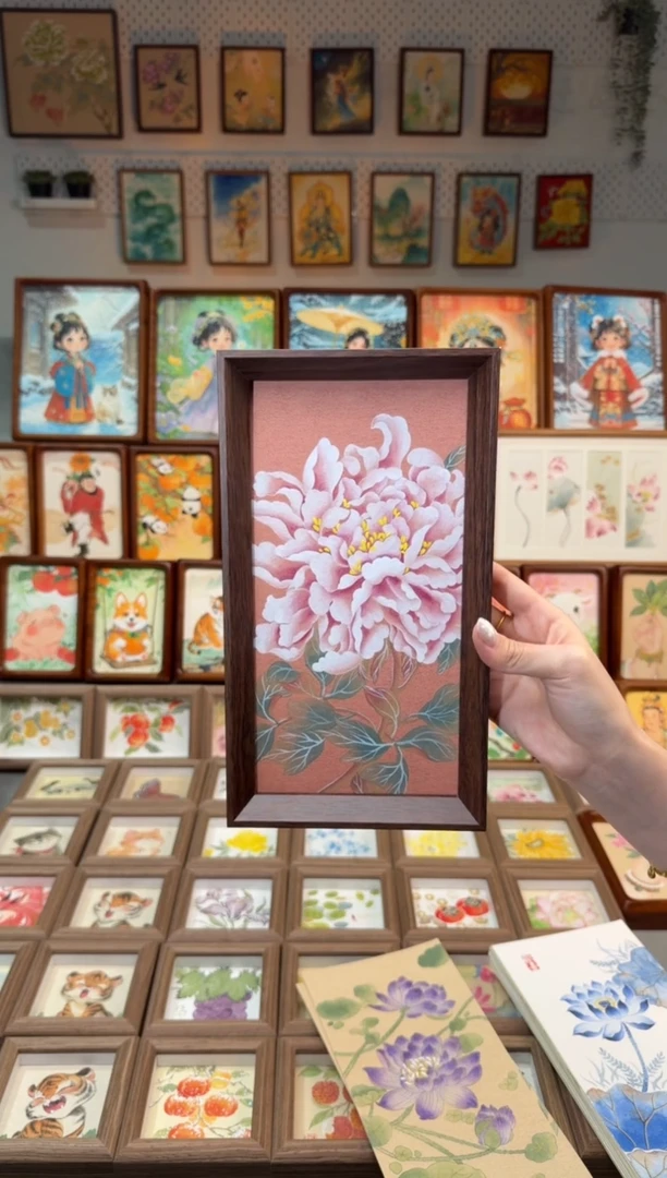 国画大牡丹 手绘国画27