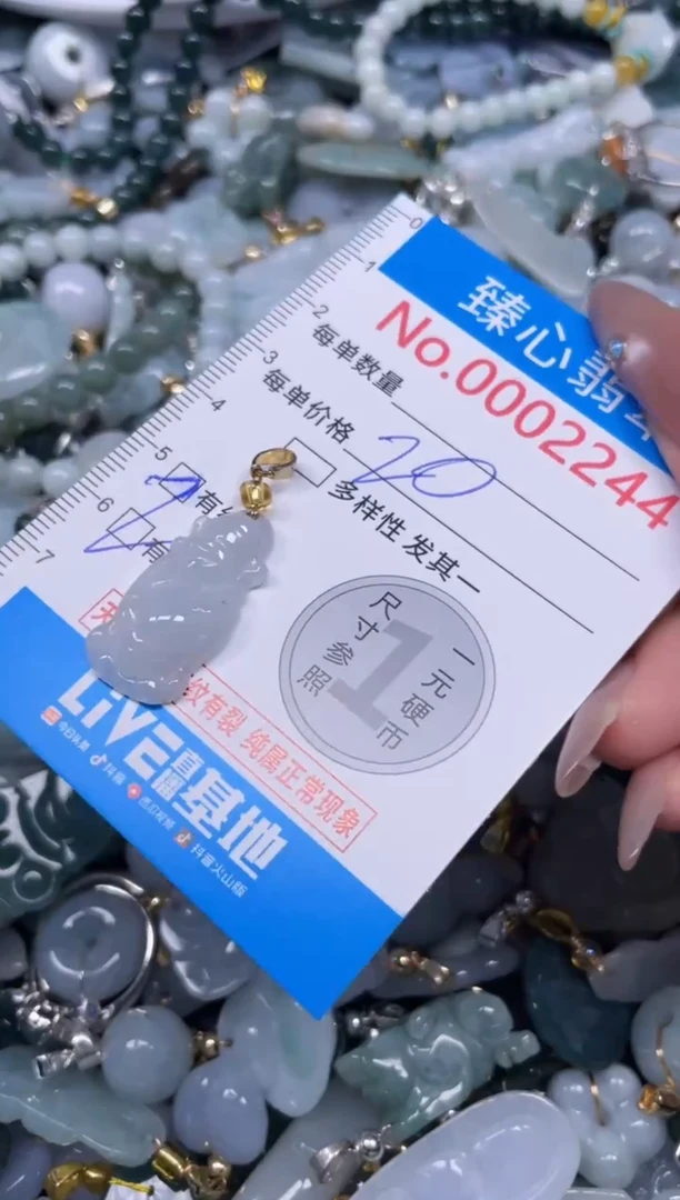 颈饰未镶嵌翡翠2244