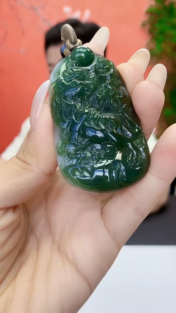 未镶嵌定制翡翠4917ty-毛货挂件15