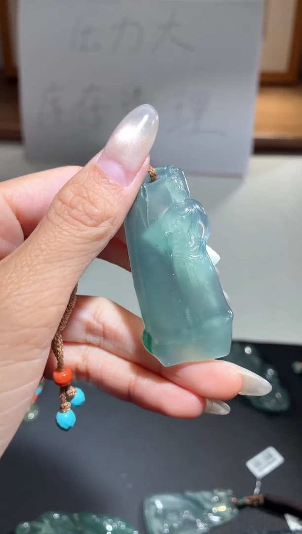 吊坠(不含链)未镶嵌翡翠天然翡翠A货