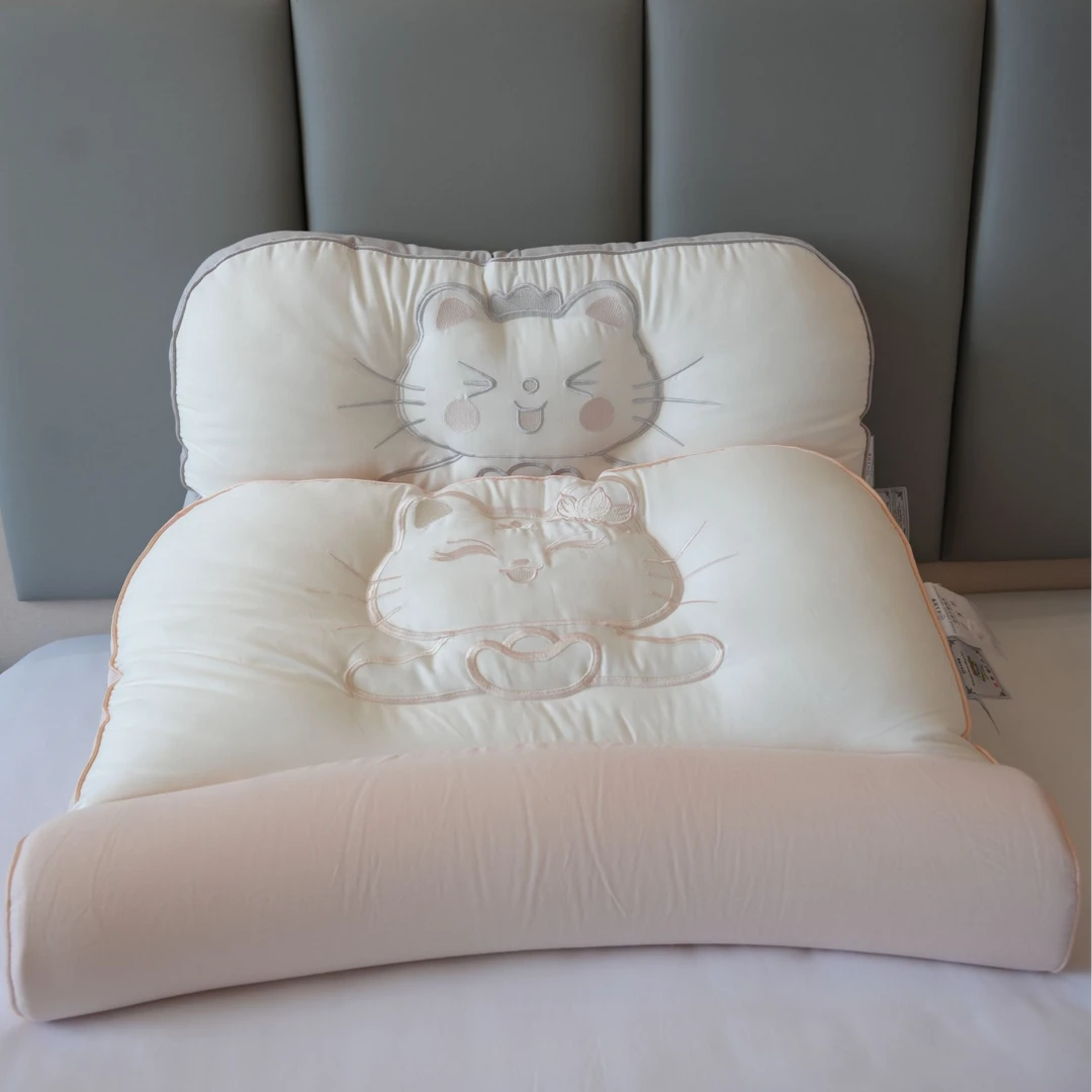 【升级款】记忆棉护颈枕头 全棉A类抗菌家用酒店宿舍成人学生软枕芯