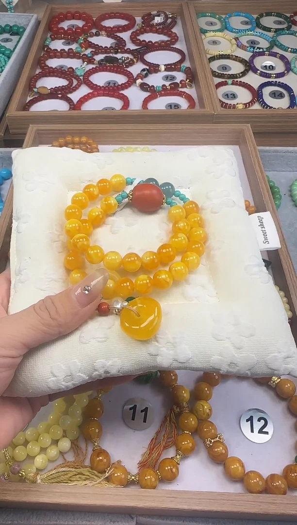 大漆工艺品手串/手链汀禾珍品——40