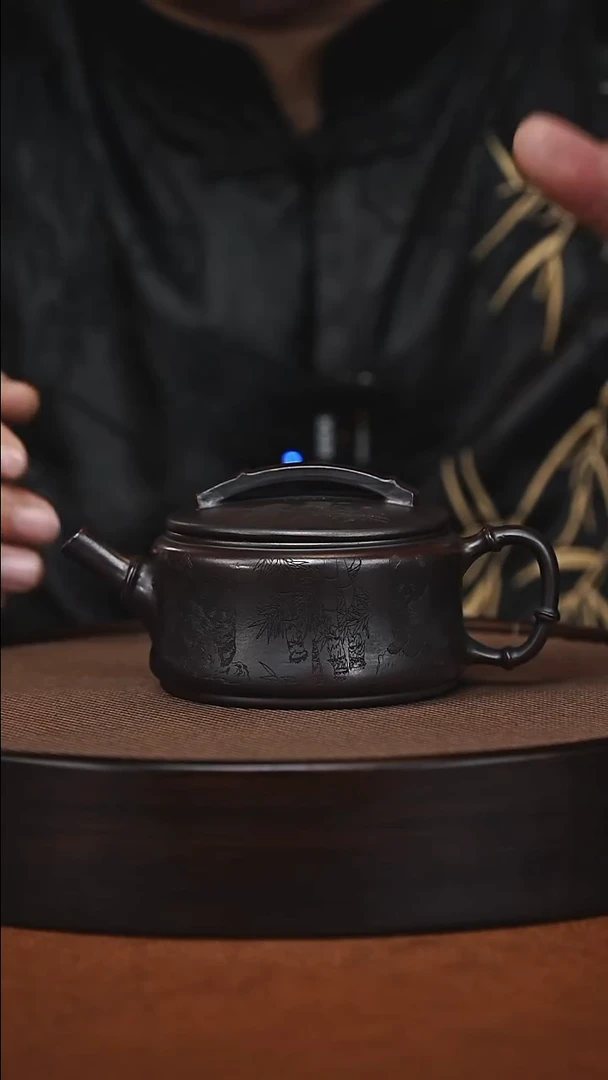 茶壶紫砂原矿紫砂壶