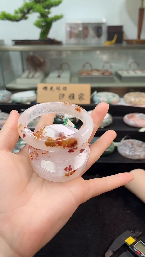 未镶嵌手镯石英质玉61圈口（赠品镯心）S90101