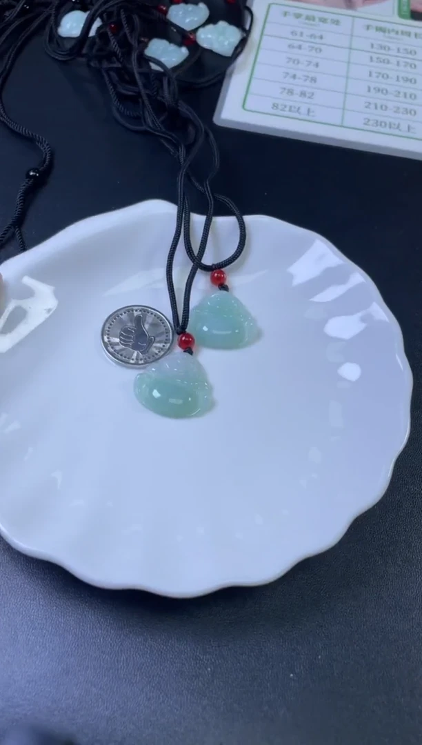 【闪购商品】翡翠颈饰未镶嵌YCX-YFP04X多样性发一