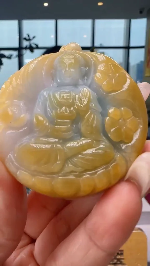 吊坠(不含链)未镶嵌翡翠YJ@@60B7J20218