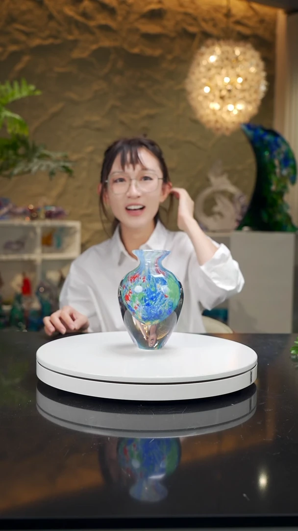 手工艺品琉璃莫奈花园香薰瓶