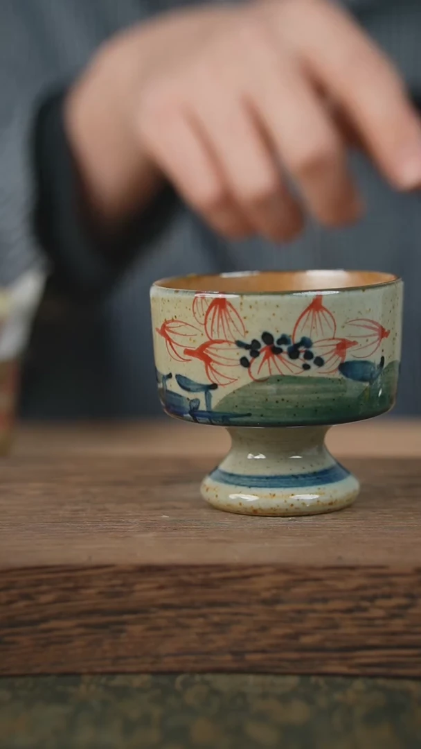 【闪购商品】杯子泥垚手作 景德镇手工手绘器物