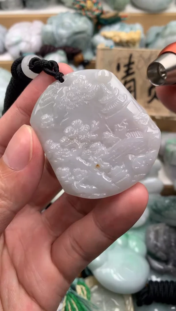 吊坠(不含链)未镶嵌翡翠1