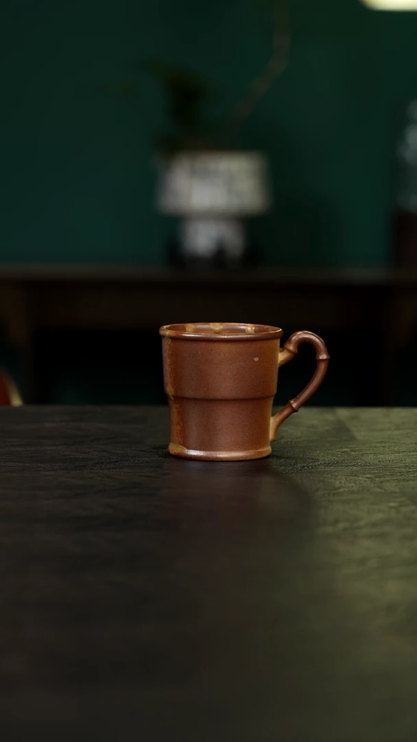 茶壶紫砂宜兴原矿   紫泥  主人杯  100cc