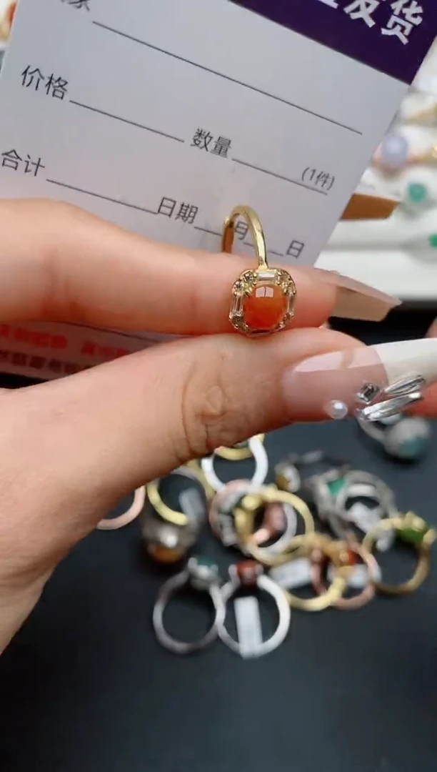 【闪购商品】翡翠戒指银S925镶嵌.........