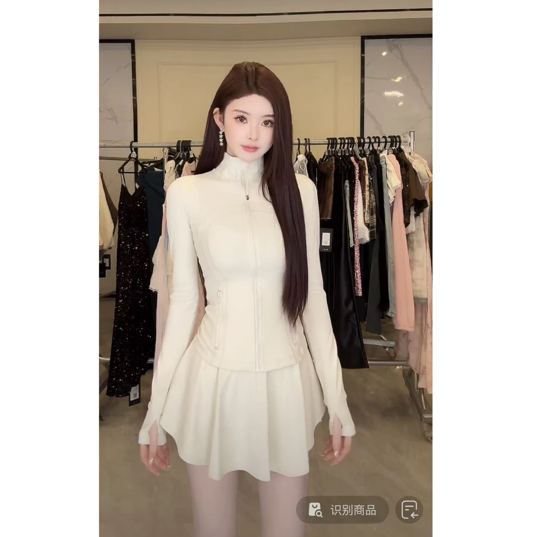 冰冰铭顺时尚气质百搭设计款lulu套装预BBX5TZ9982