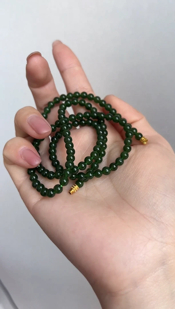 【闪购商品】和田玉手串合金和田玉碧玉手串