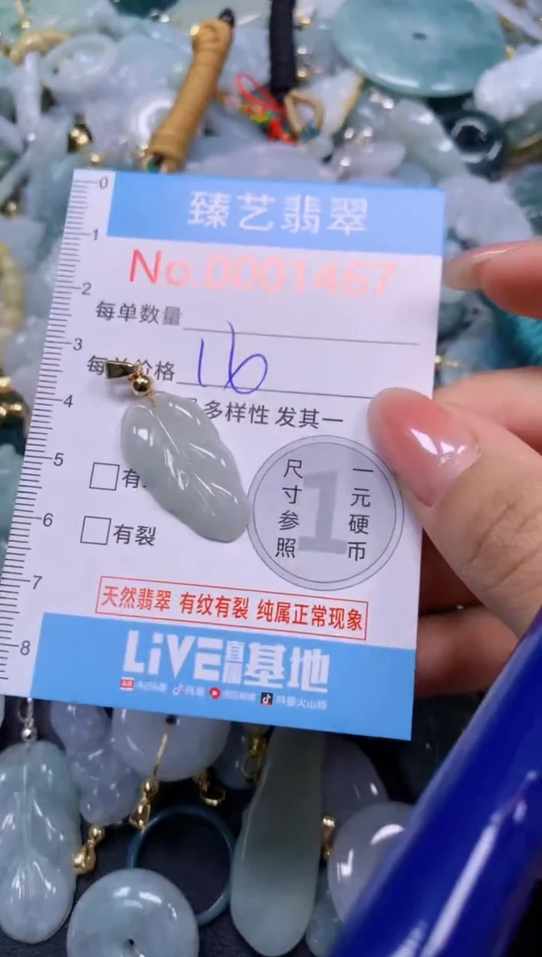 颈饰未镶嵌翡翠1467