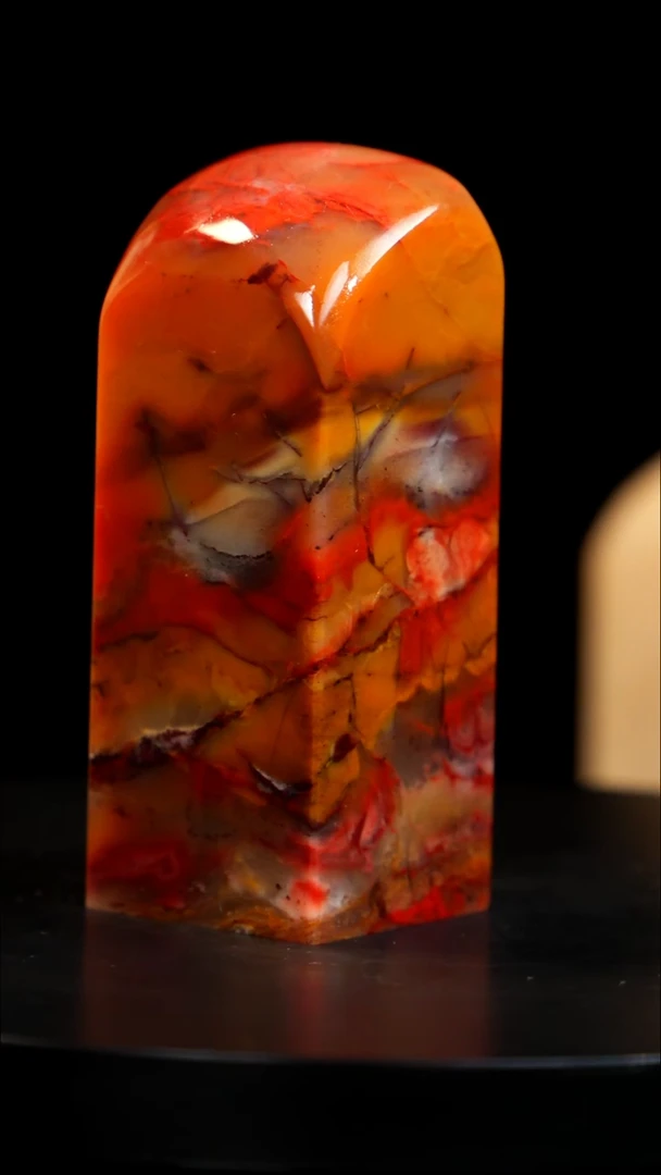 昌化石红花田黄稀少品种