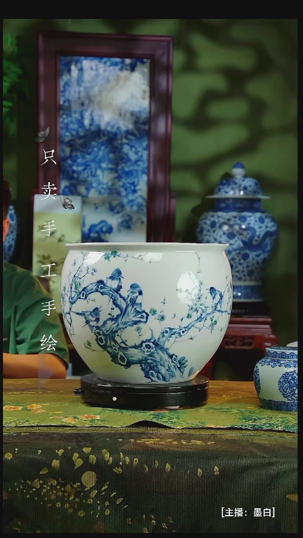 瓷片景德镇手工手绘陶瓷