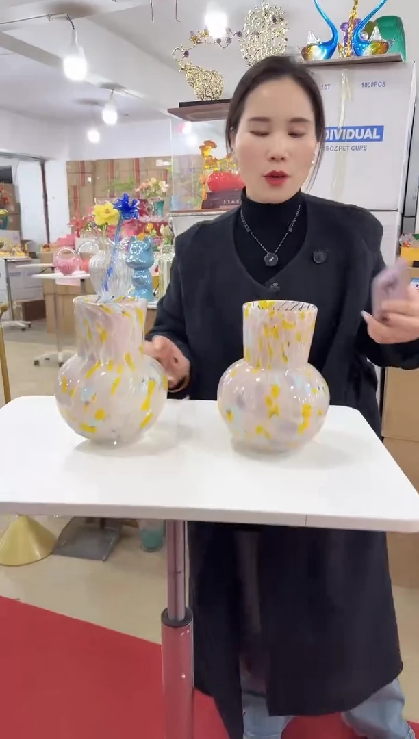 【闪购商品】玻璃洛芙花器-a-早42 一个