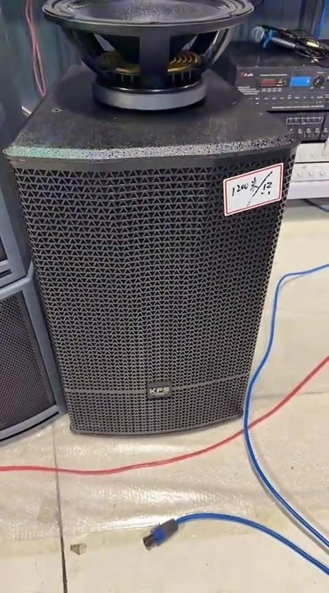 未拆封单15寸专业音箱*1对  不包邮