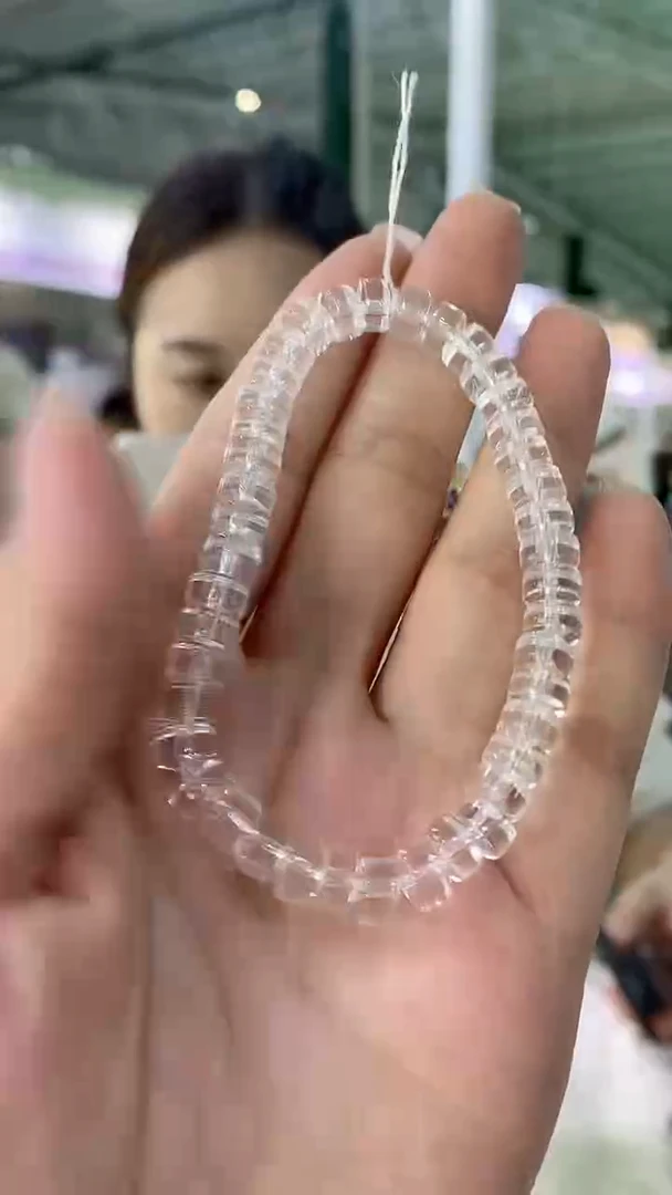 银S925镶嵌手串水晶146ZB1102产品一个