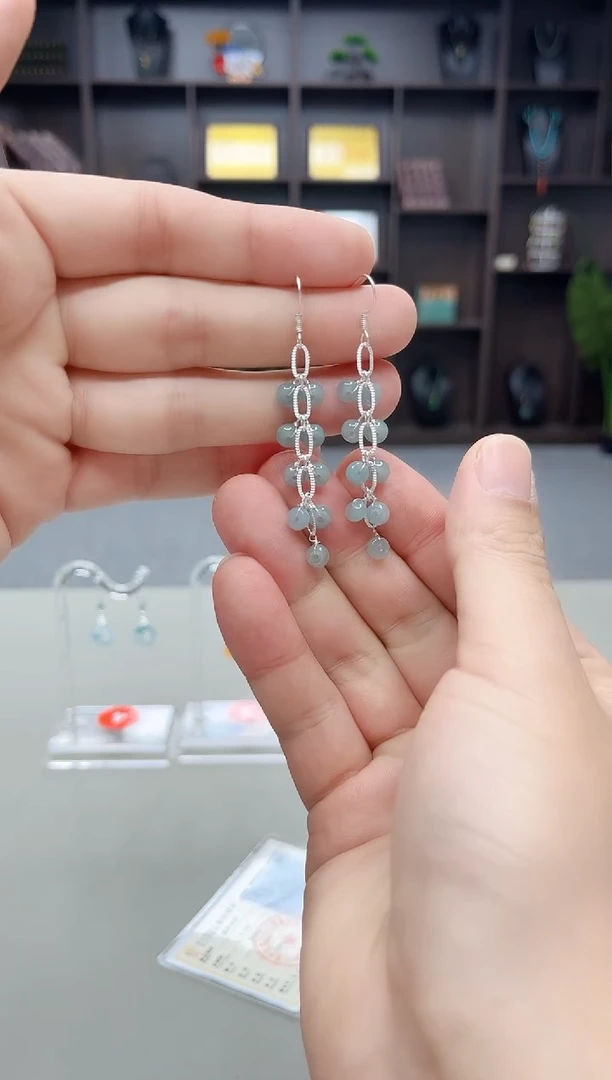 未镶嵌翡翠耳饰911000