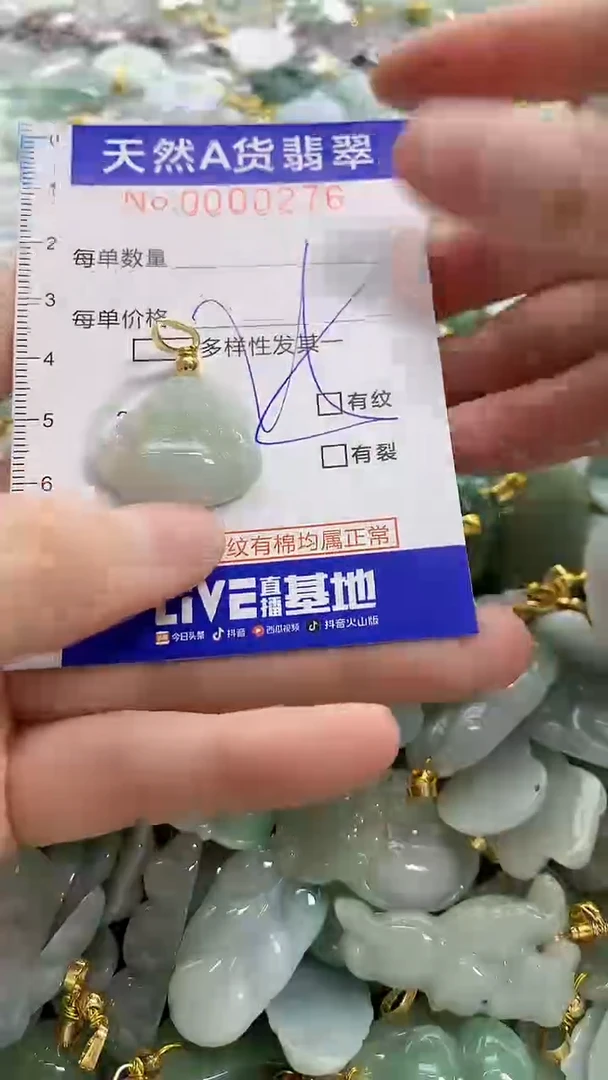 颈饰未镶嵌翡翠纯天然a货翡翠