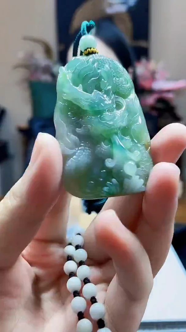 未镶嵌定制翡翠吊坠53