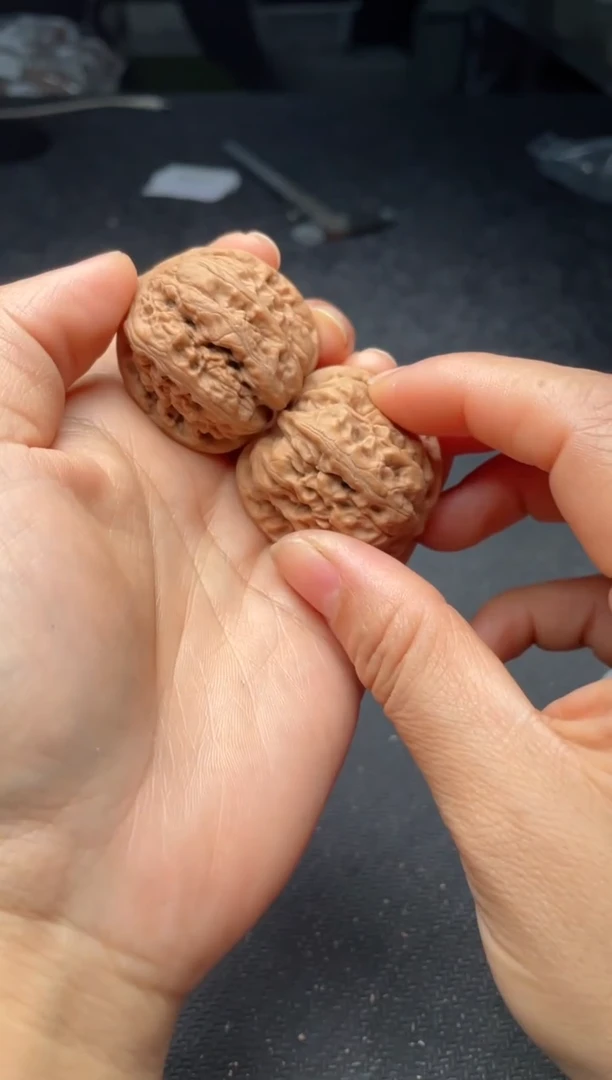 把件文玩核桃w353  九龙   36尺