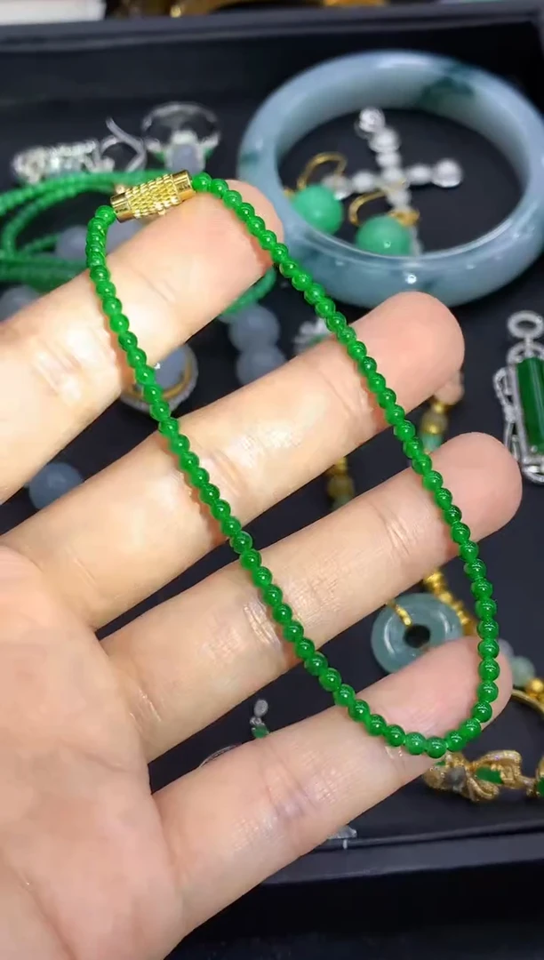 未镶嵌手链翡翠549-中国好珍宝