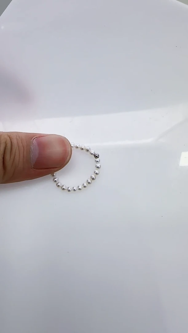 银S925镶嵌淡水珍珠DA珍珠 y173