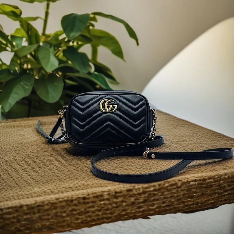 95新 GUCCI/古驰 马蒙相机包1194 1206