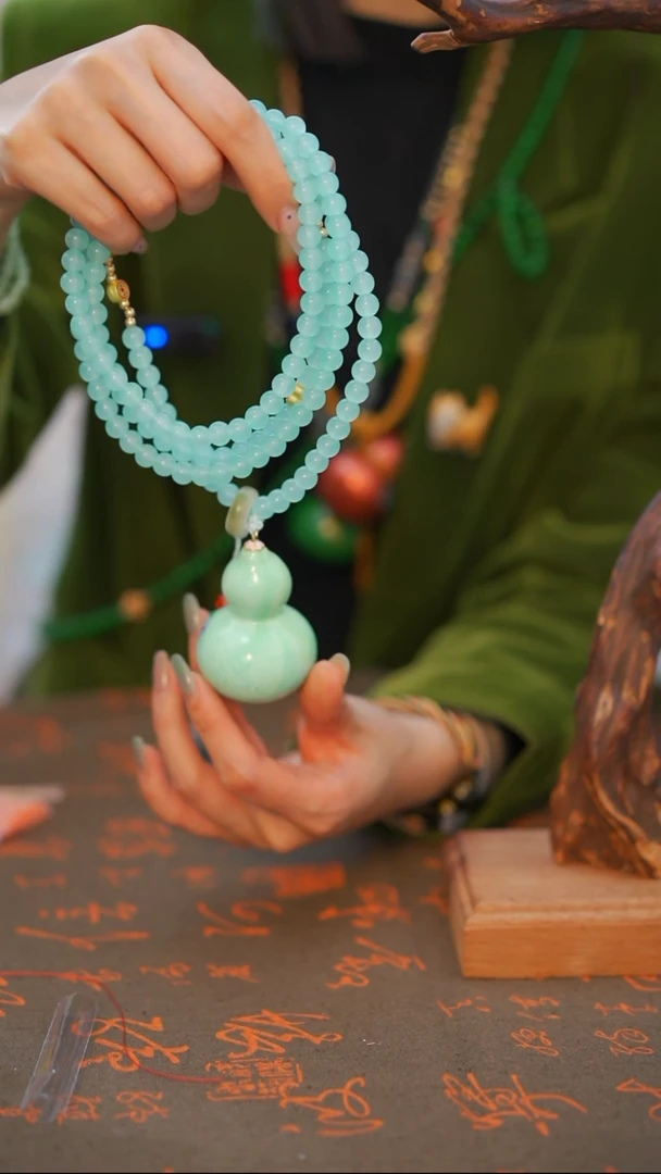 34非遗漆手艺工天然葫芦文玩福禄