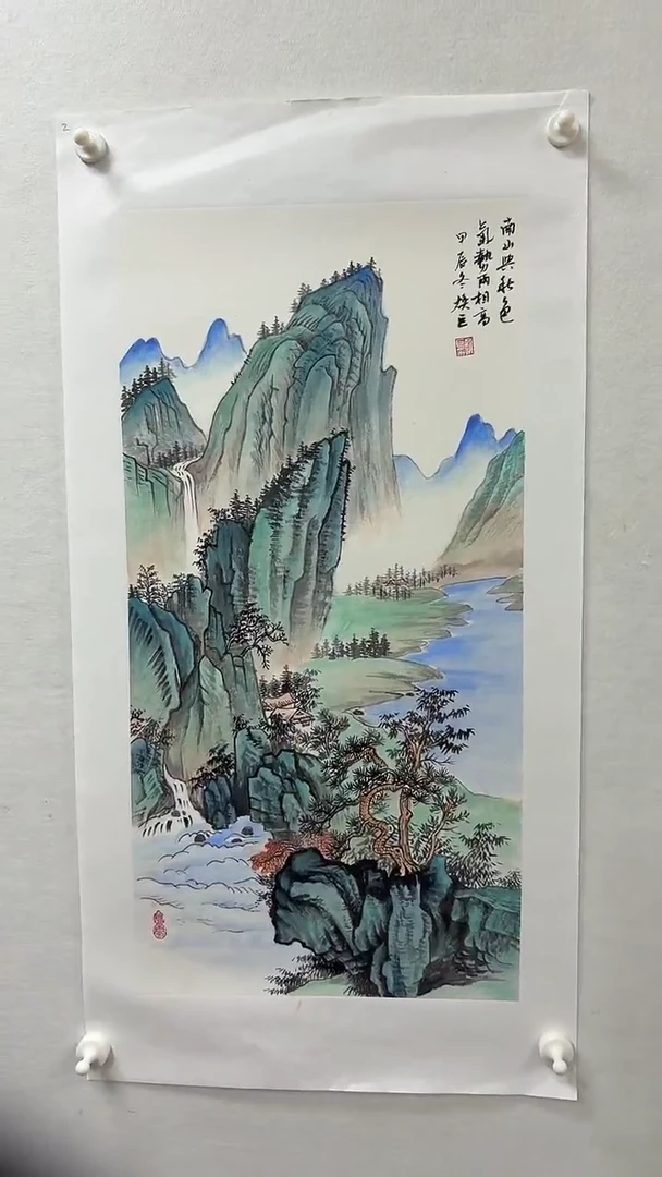 国画赵焕巨-国画-2平尺
