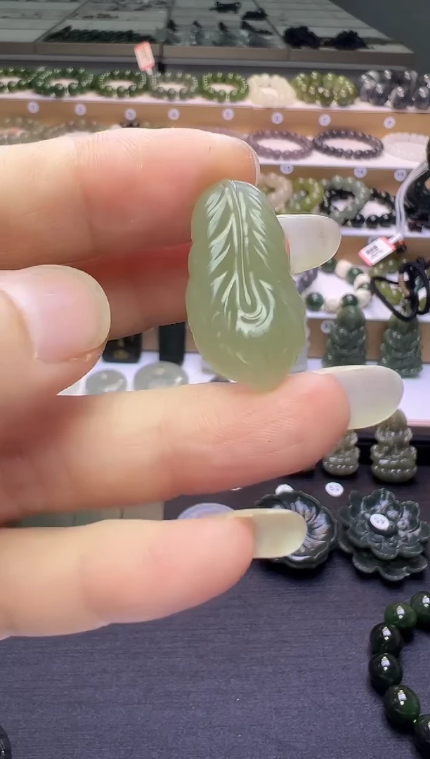 颈饰未镶嵌和田玉49号链接微包容