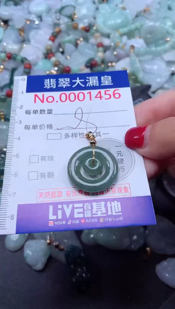 颈饰未镶嵌翡翠1456