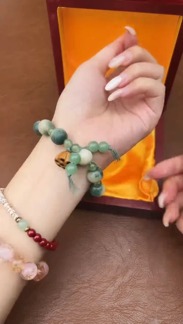 万家文玩阁青玉菩提链接@@ys942