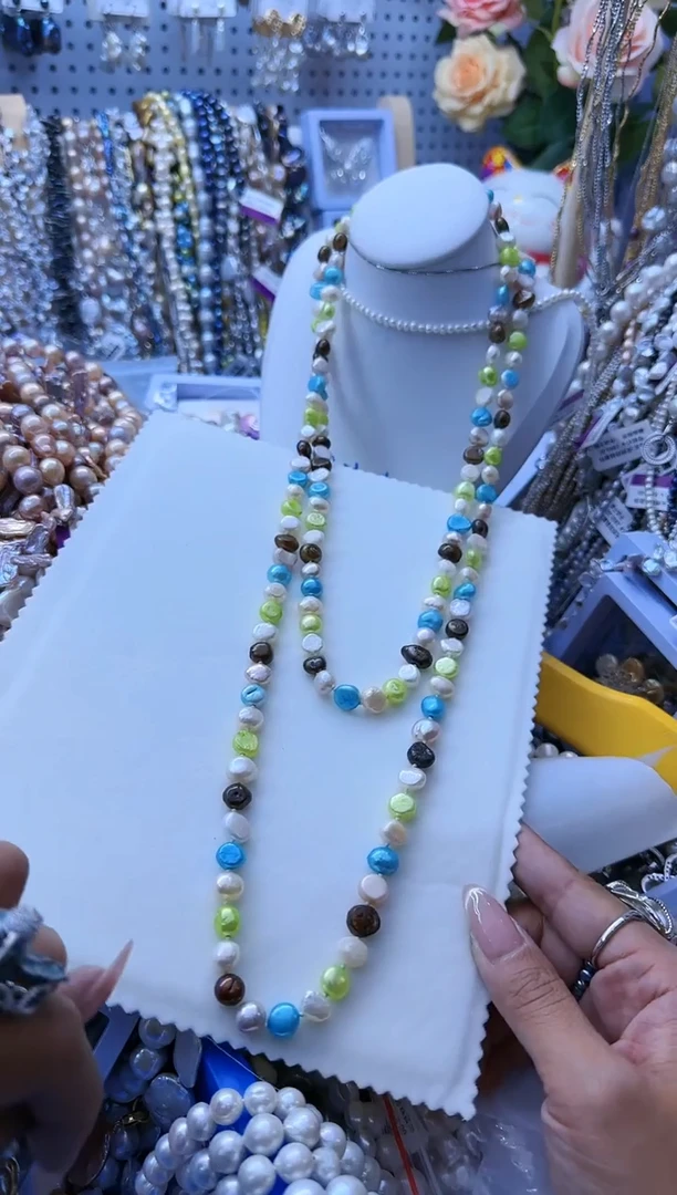 【闪购商品】淡水珍珠项链未镶嵌772多样性发货 发其一