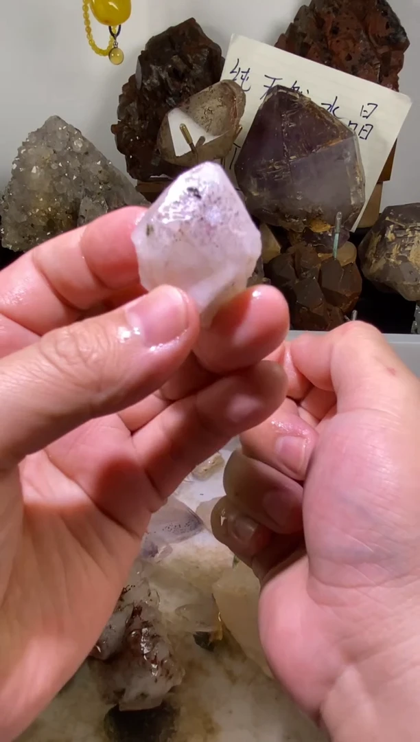 未镶嵌珠宝半成品水晶152号四川超七花园水晶