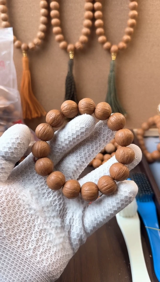 文玩核桃手串胖子猴头【0.3聚宝盆17+】1