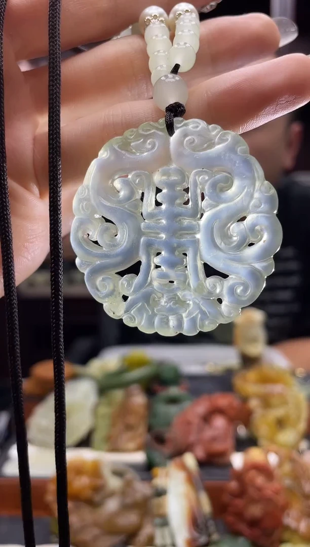 未镶嵌岫玉吊坠·多样性发货*拍一发一